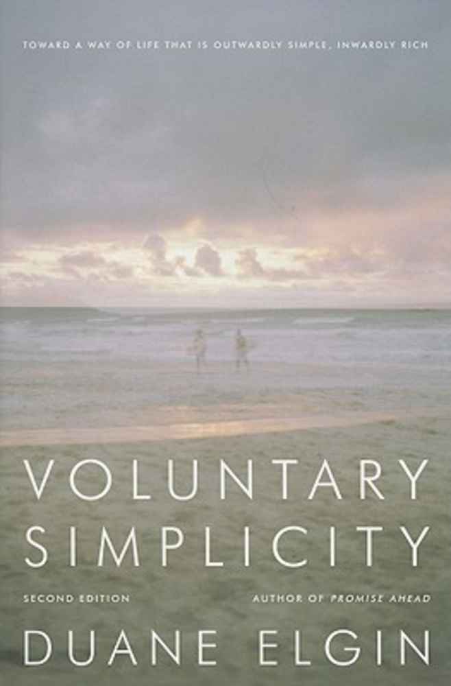 The cover of Voluntary Simplicity