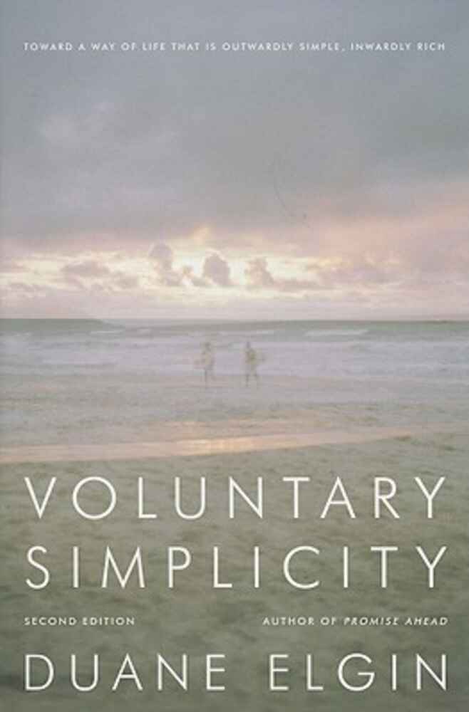 The cover of Voluntary Simplicity