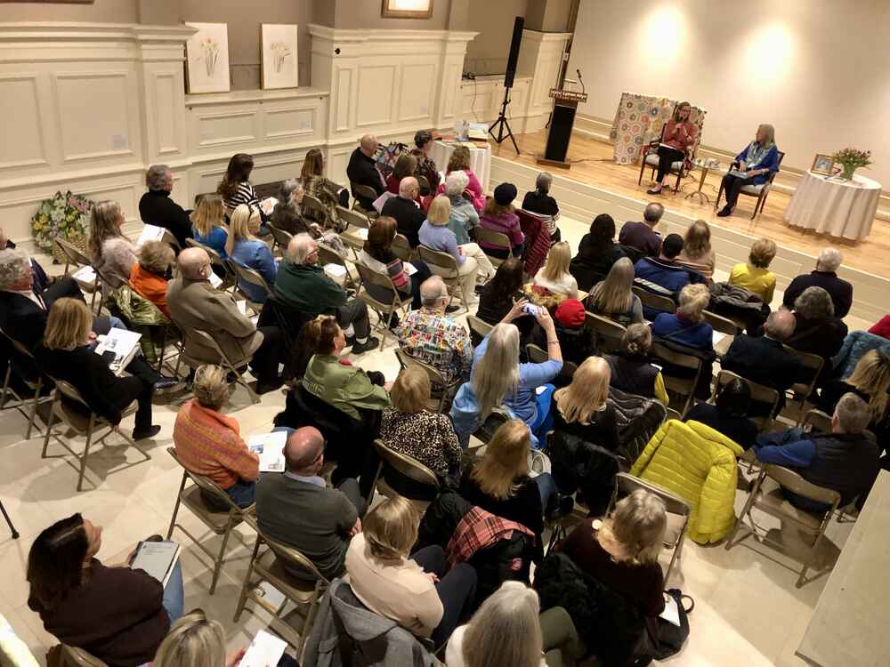 The crowd at Lyman Allyn during my lecture